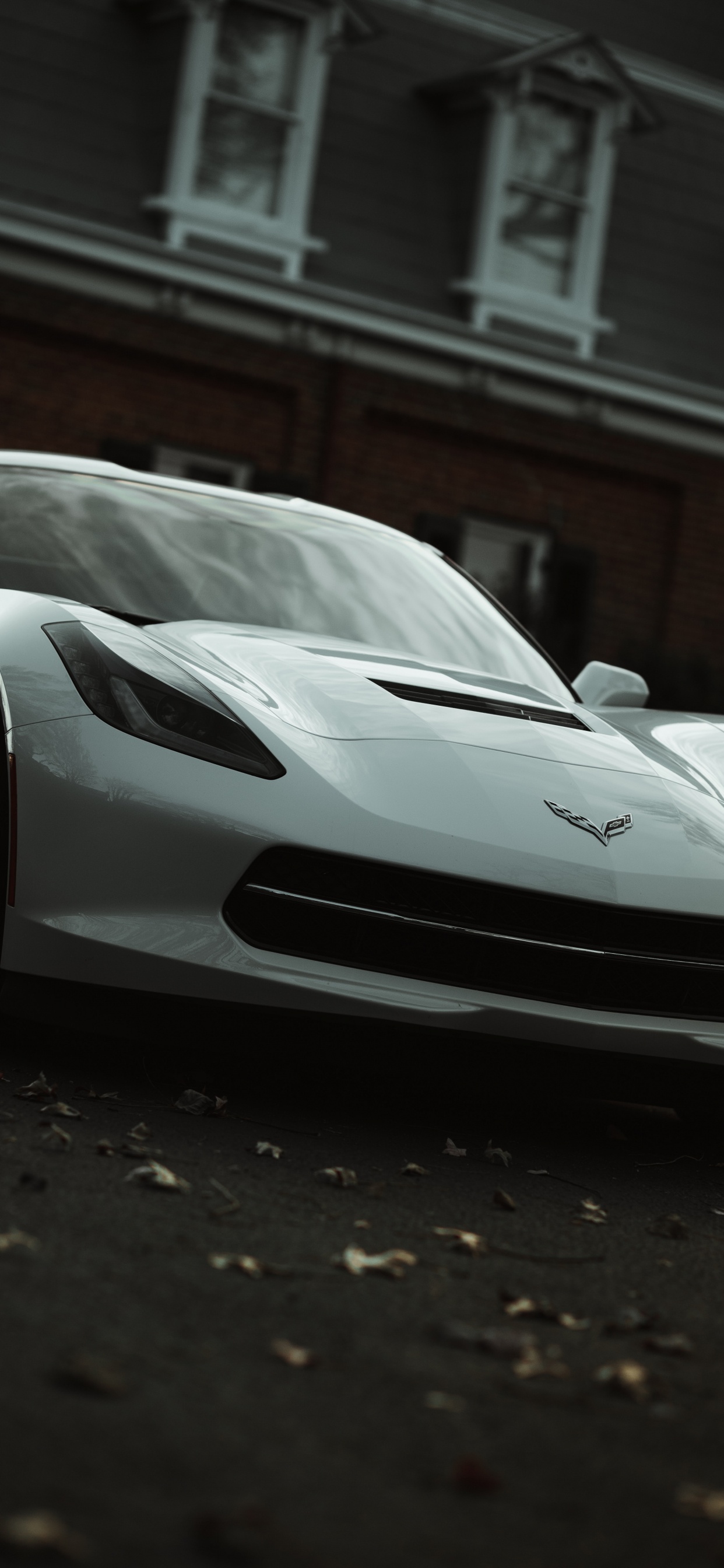 Обои с 6, мускул кар, chevrolet corvette zr1 c6, кузов купе, суперкар в разрешении 1242x2688