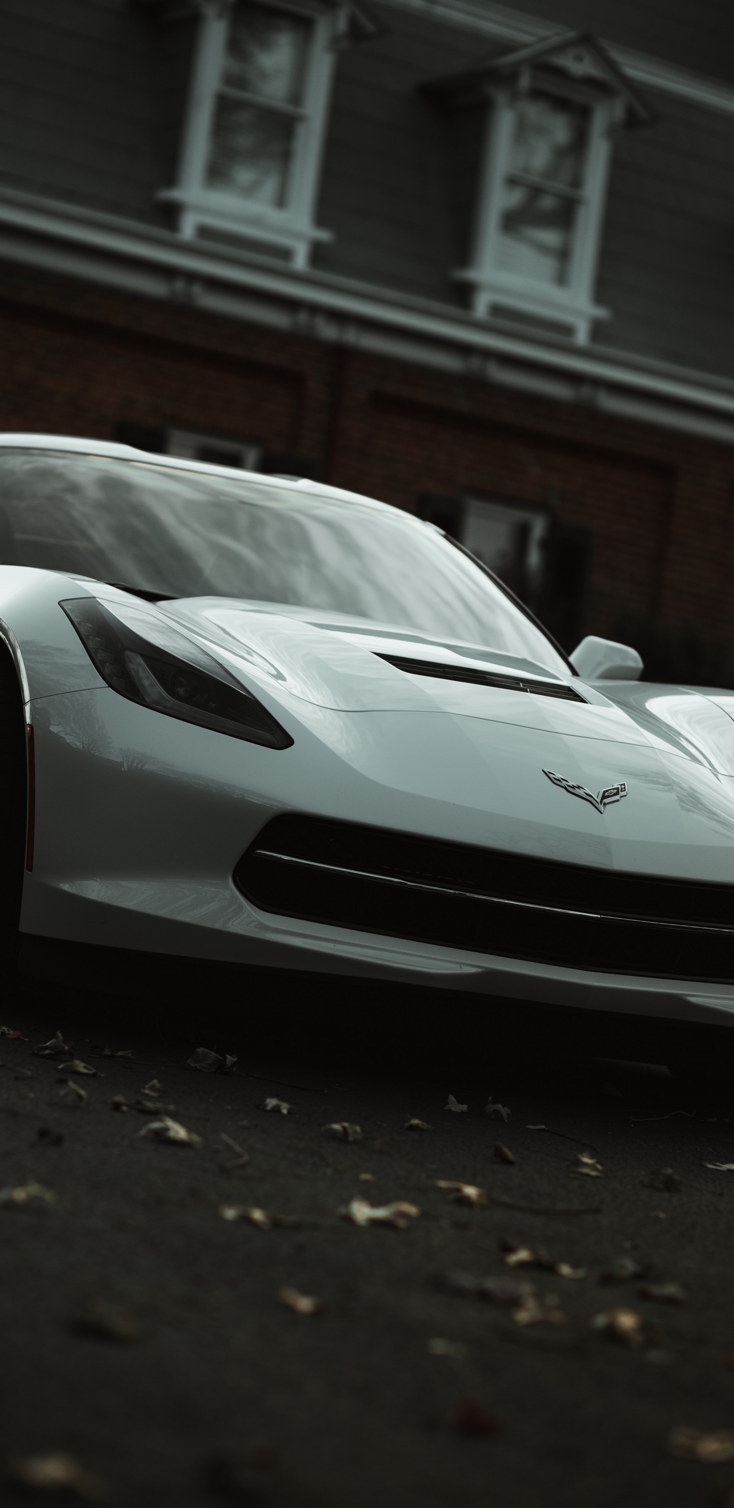 Обои с 6, мускул кар, chevrolet corvette zr1 c6, кузов купе, суперкар в разрешении 1440x2960