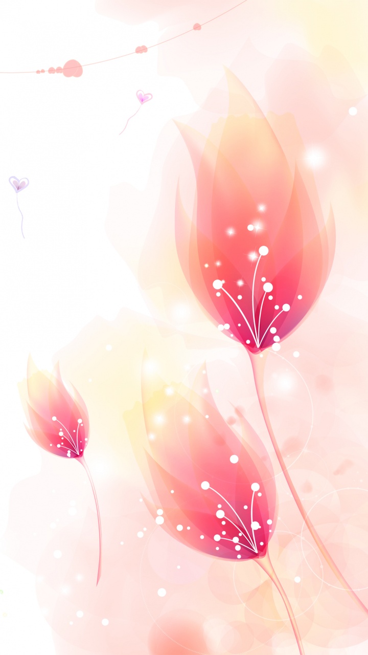 Обои цветок, розовый, тюльпаны, лепесток, весна в разрешении 720x1280