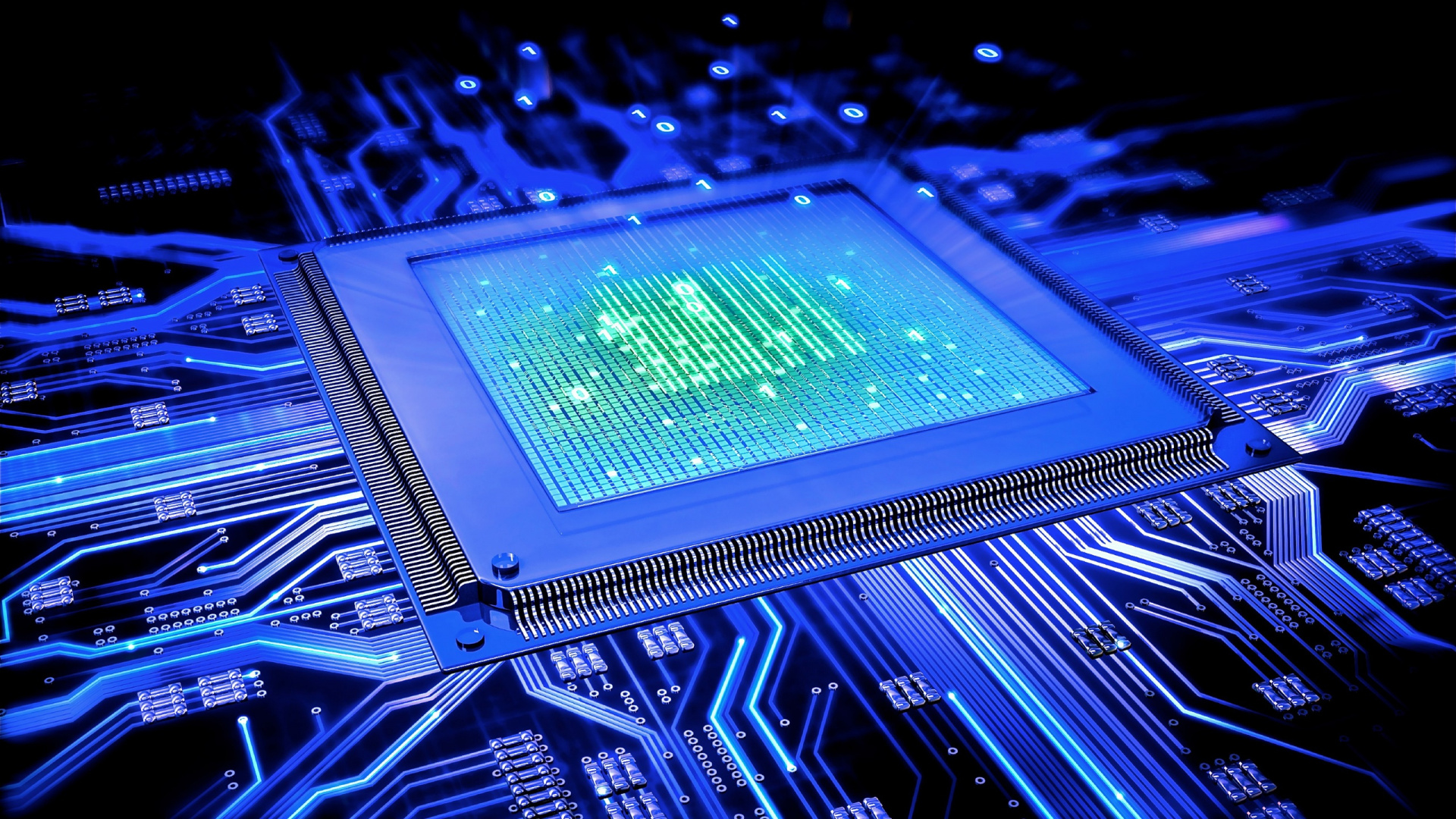 Обои центральный процессор, электроника, электронная техника, технологии, ЦПУ в разрешении 1920x1080