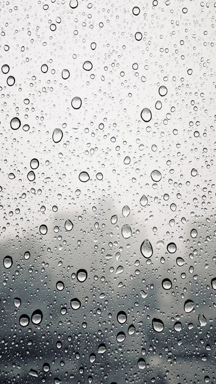 Обои дождь, падение, вода, влага, мелкий дождь в разрешении 750x1334