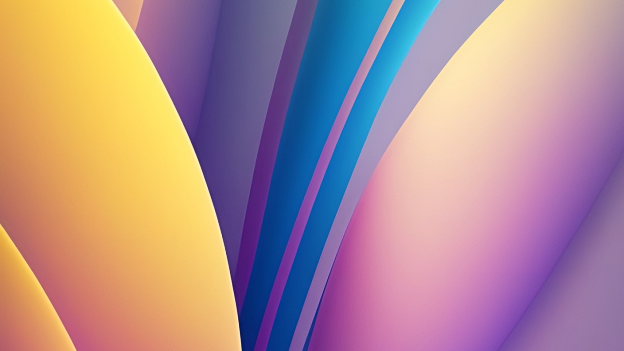 Обои крупный план, фрактальное искусство, свет, лазурный, пурпур в разрешении 1280x720