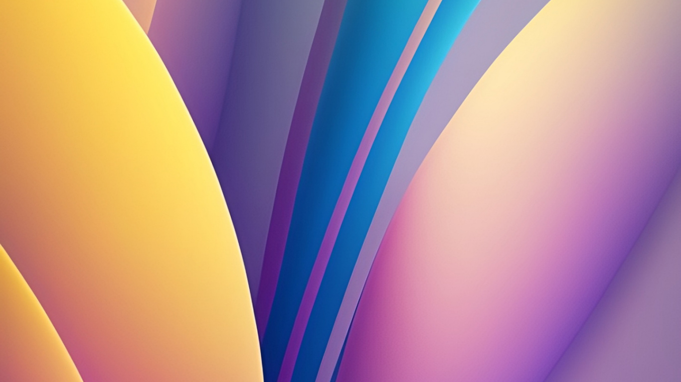 Обои крупный план, фрактальное искусство, свет, лазурный, пурпур в разрешении 1366x768