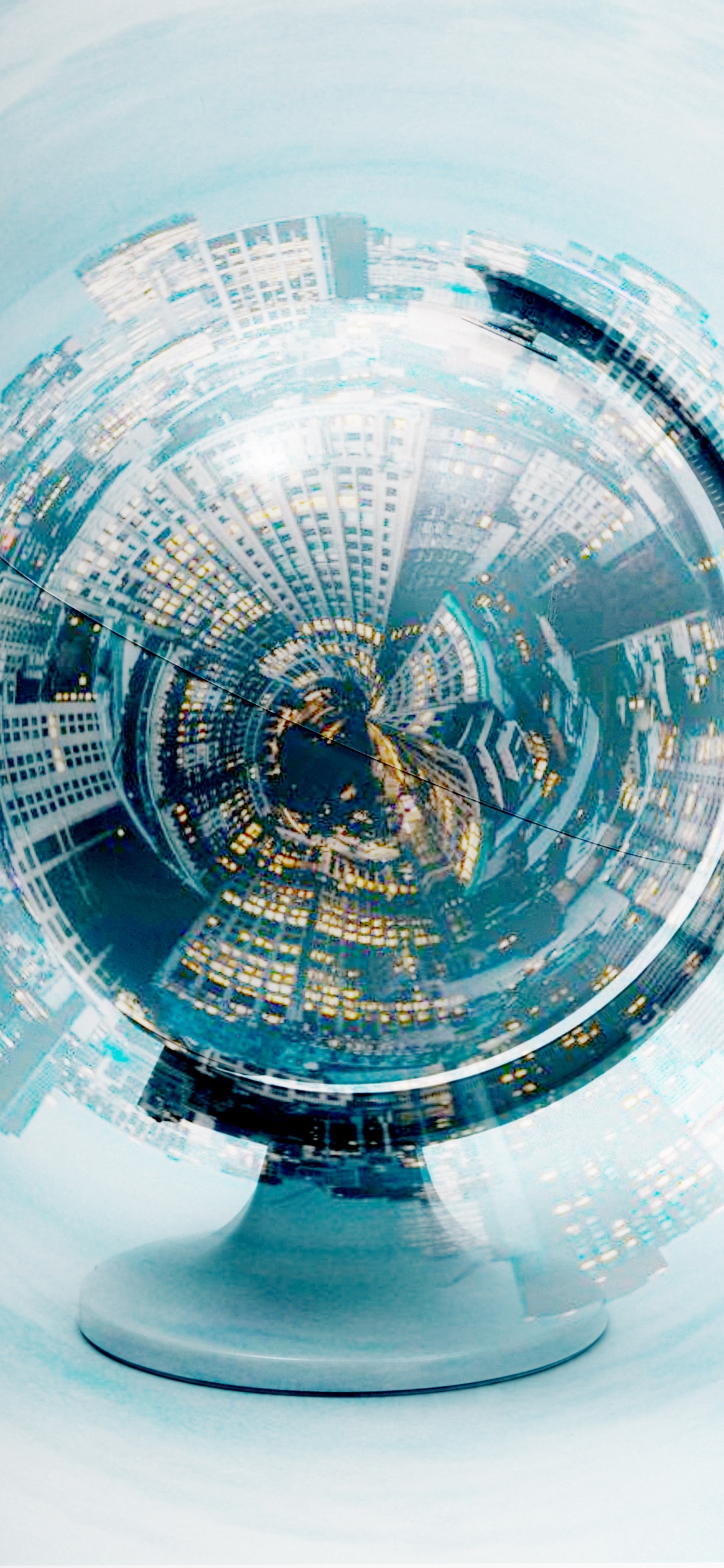 Обои вода, жидкий, мир, жидкость, круг в разрешении 1125x2436