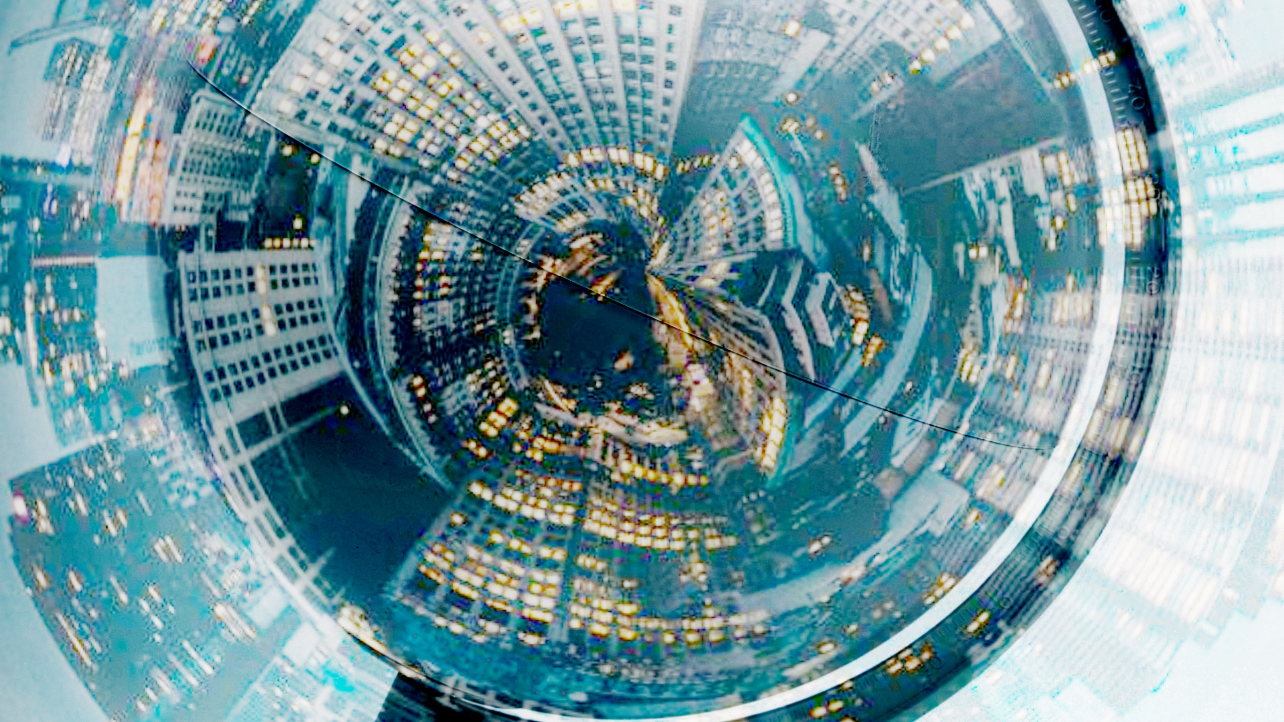 Обои вода, жидкий, мир, жидкость, круг в разрешении 2560x1440