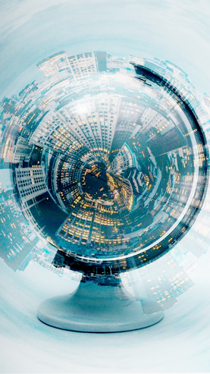 Обои вода, жидкий, мир, жидкость, круг в разрешении 720x1280