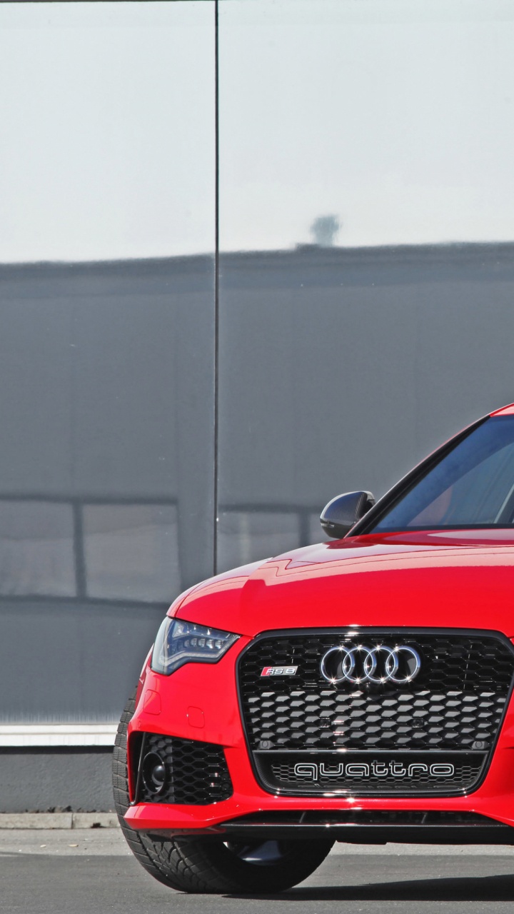 Обои audi rs 6, Ауди Кватро, audi, красный цвет, Ауди 4 в разрешении 720x1280