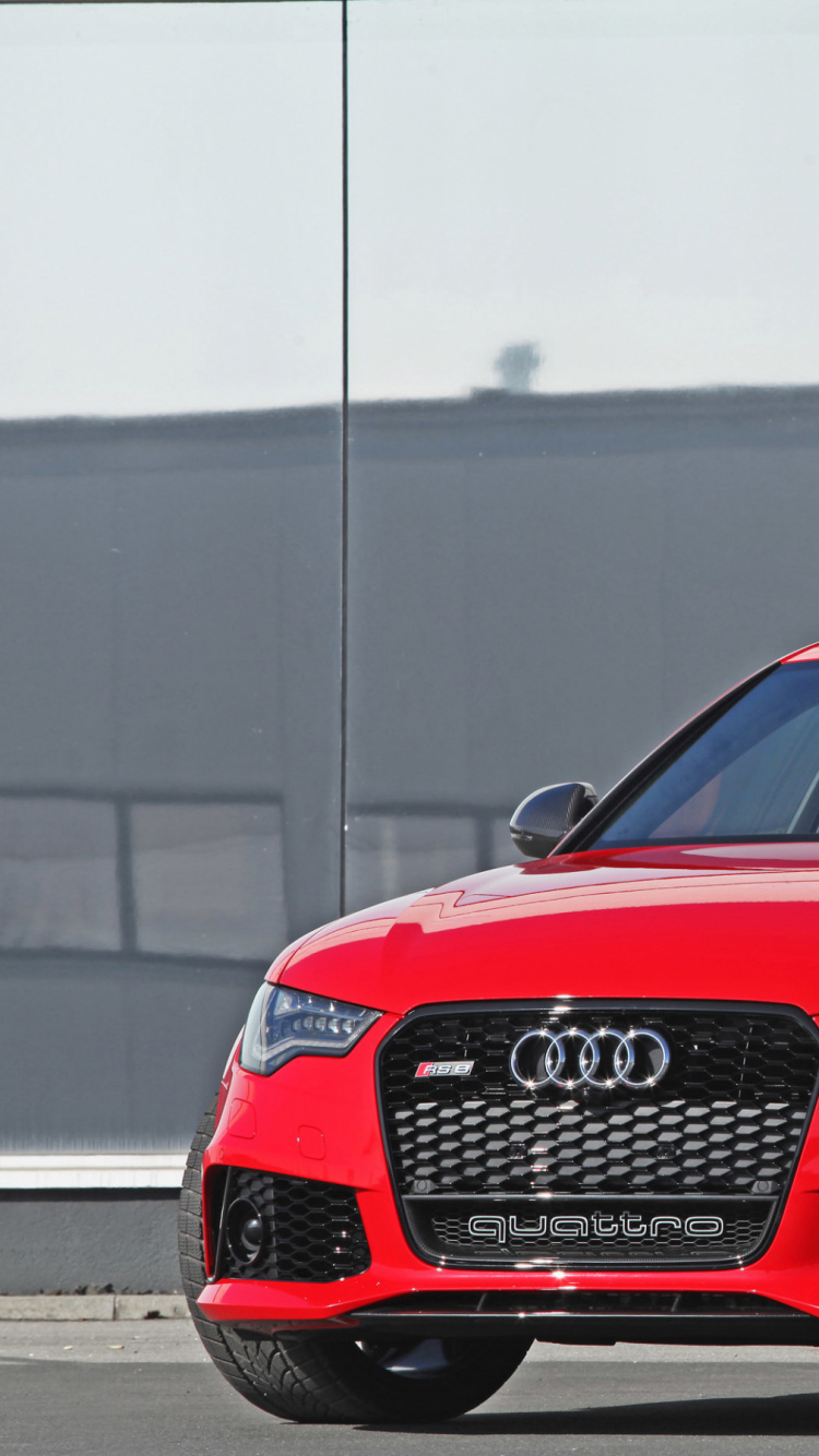 Обои audi rs 6, Ауди Кватро, audi, красный цвет, Ауди 4 в разрешении 750x1334