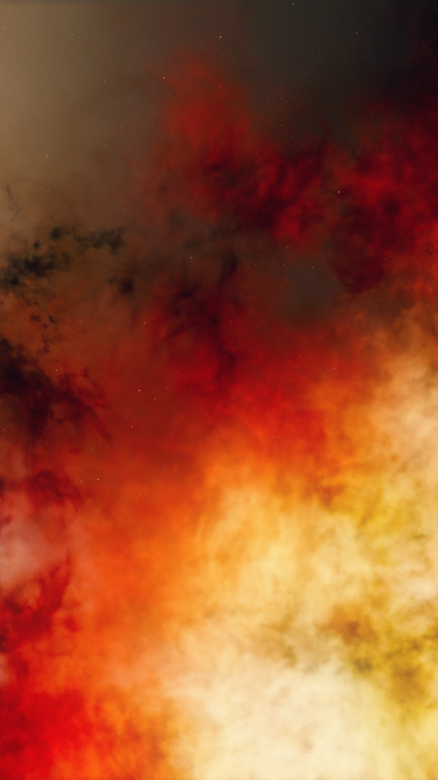 Обои красный цвет, дым, пламя, тепло, огонь в разрешении 1440x2560