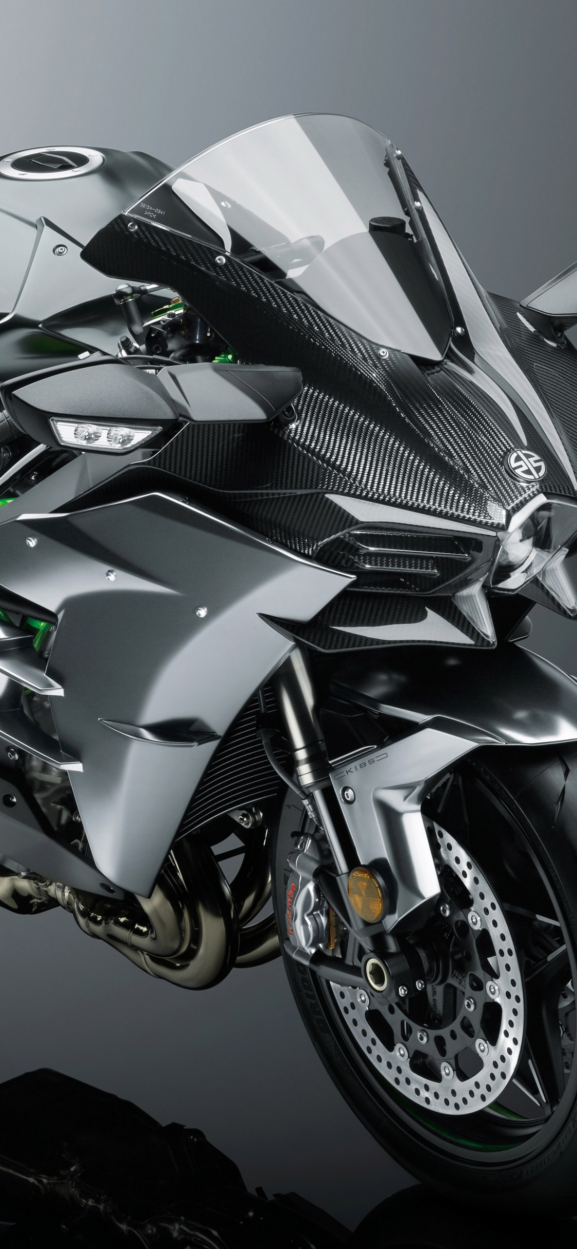 Обои мотоцикл, автомобильный экстерьер, фара, автомобильное освещение, Обтекатель мотоцикла в разрешении 1125x2436