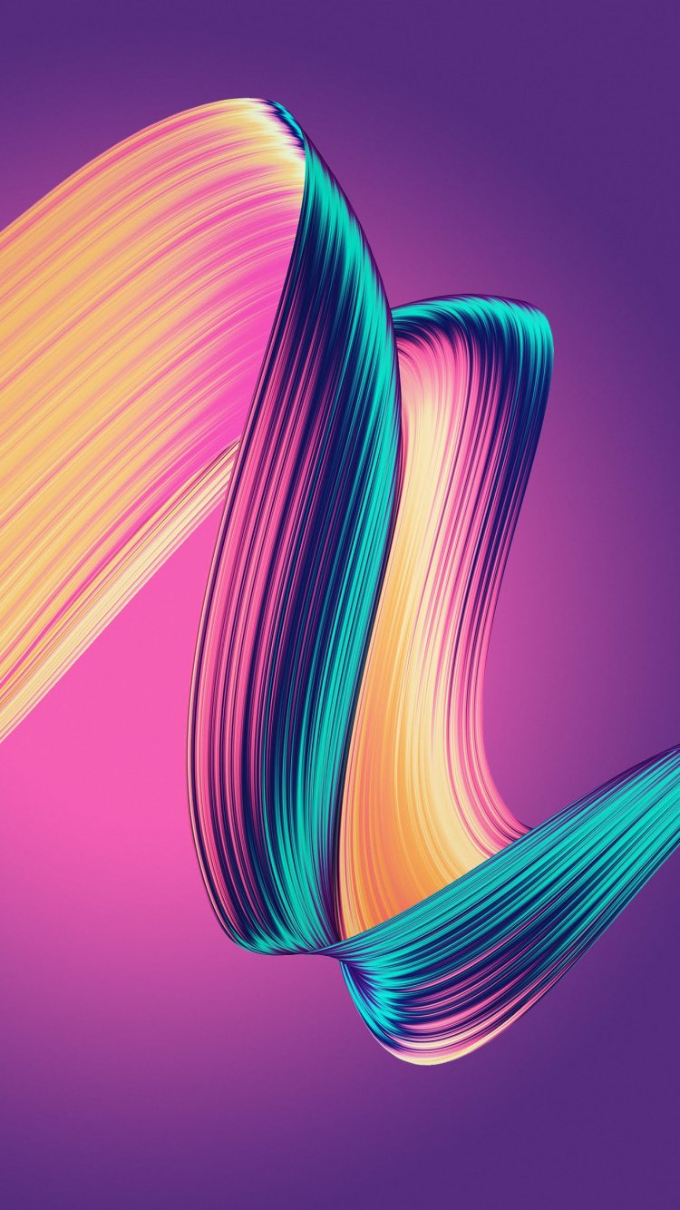 Обои Huawei, Honor Play, запас, смартфон, красочность в разрешении 750x1334