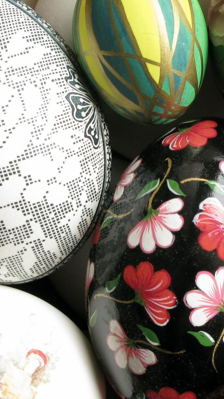 Обои пасхальное яйцо, яйцо, пасха, праздник, пища в разрешении 750x1334