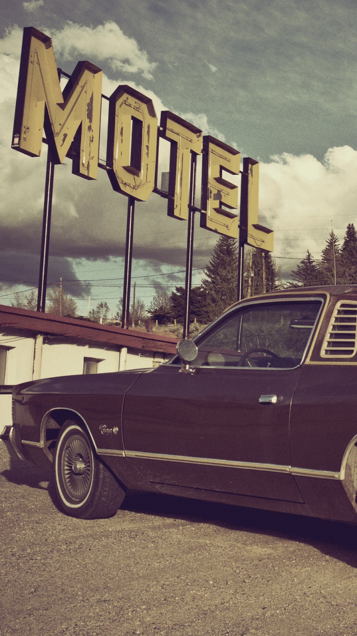 Обои dodge, авто, мускул кар, автомобильный экстерьер, Особенности в разрешении 720x1280