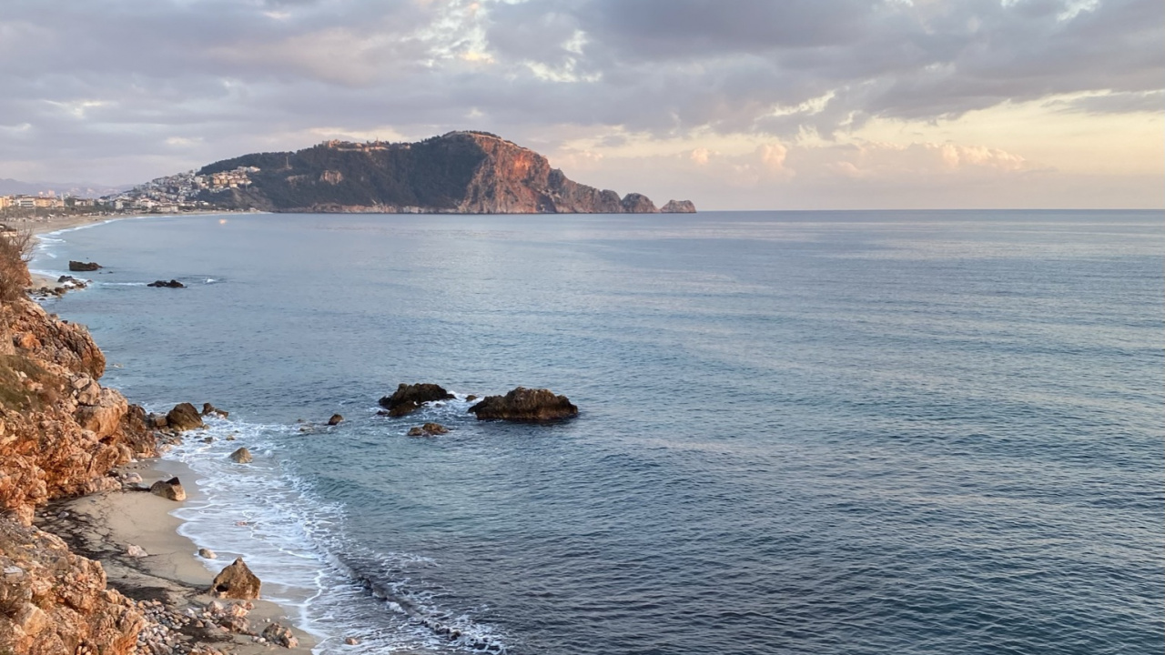 Обои побережье, прикосновение, море, Медовый Месяц Залив, район Дакси в разрешении 1280x720