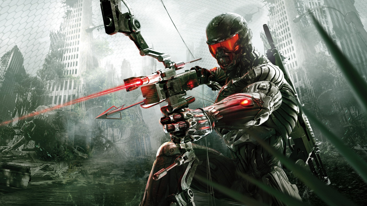 Обои crysis 3, crysis 2, playstation 3, компьютерная игра, игры в разрешении 1280x720
