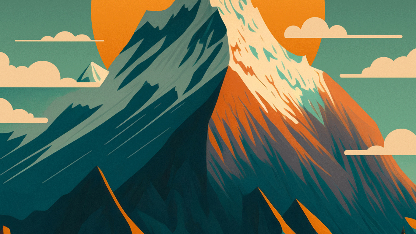 Обои саммит, kwgt создатель пользовательских виджетов, например, нова лаунчер прайм, Эпл в разрешении 1366x768