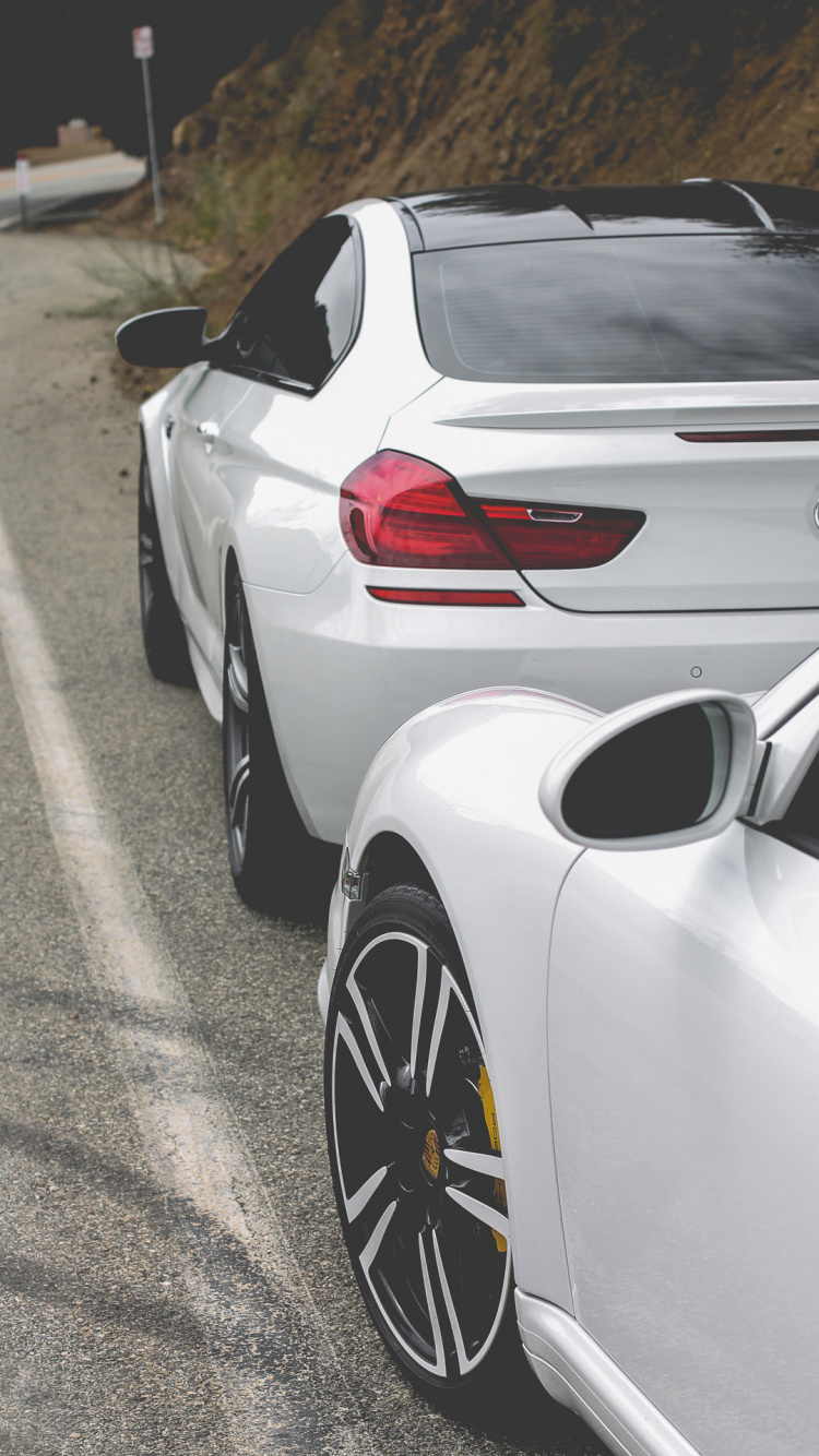 Обои Литые диски, BMW 6 серии, bmw, легковые автомобили, шина в разрешении 750x1334