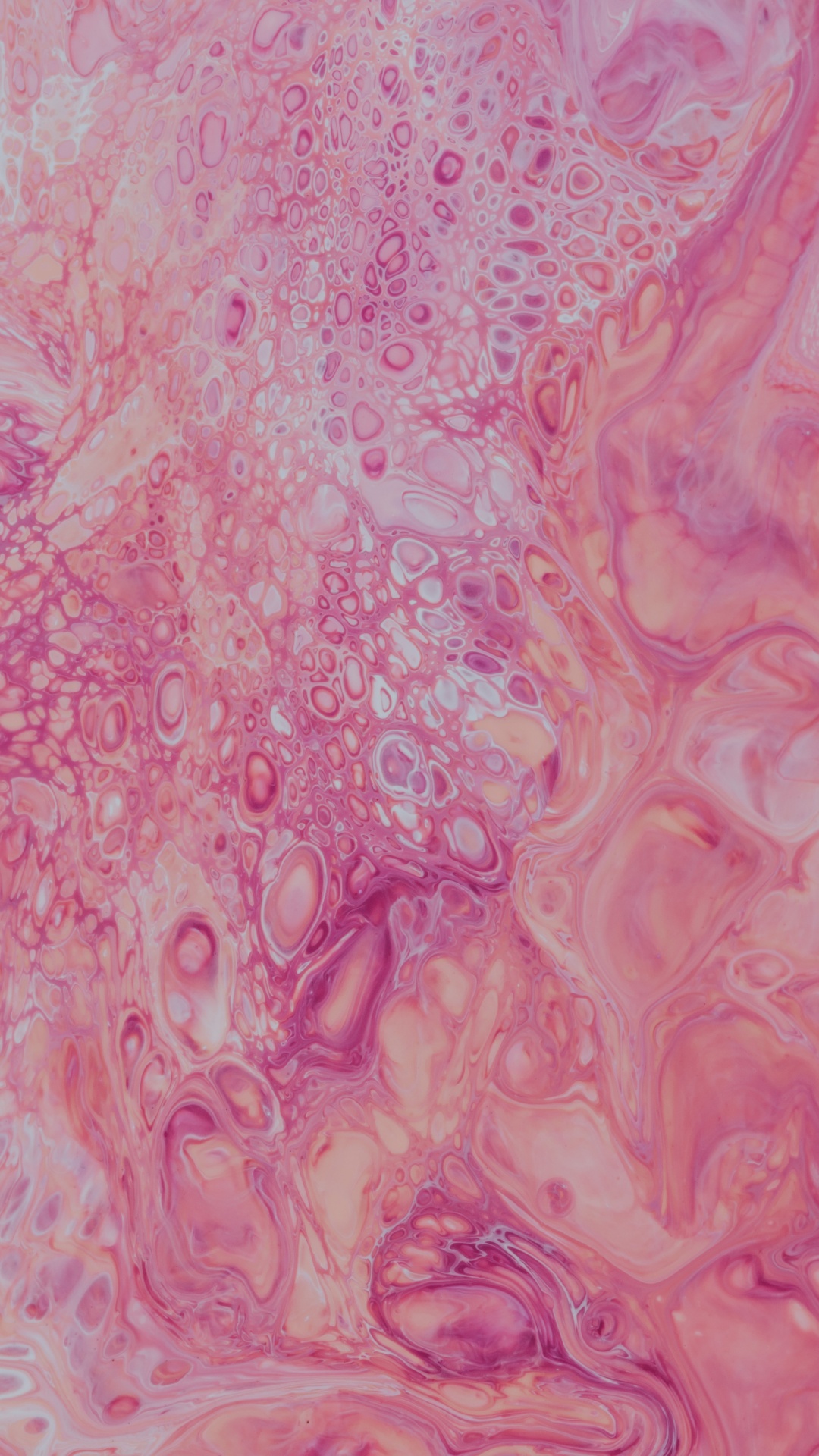 Обои визуальное искусство, персик, арт, вода, розовый в разрешении 1080x1920