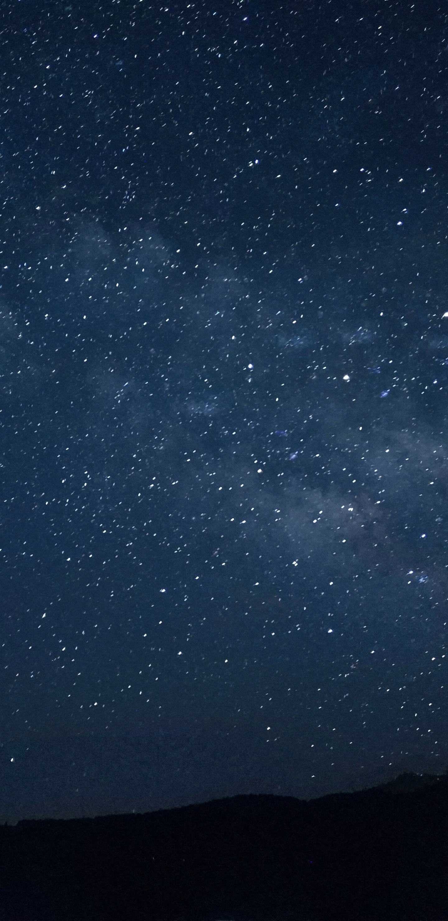 Обои звезда, синий, ночь, атмосфера, астрономический объект в разрешении 1440x2960