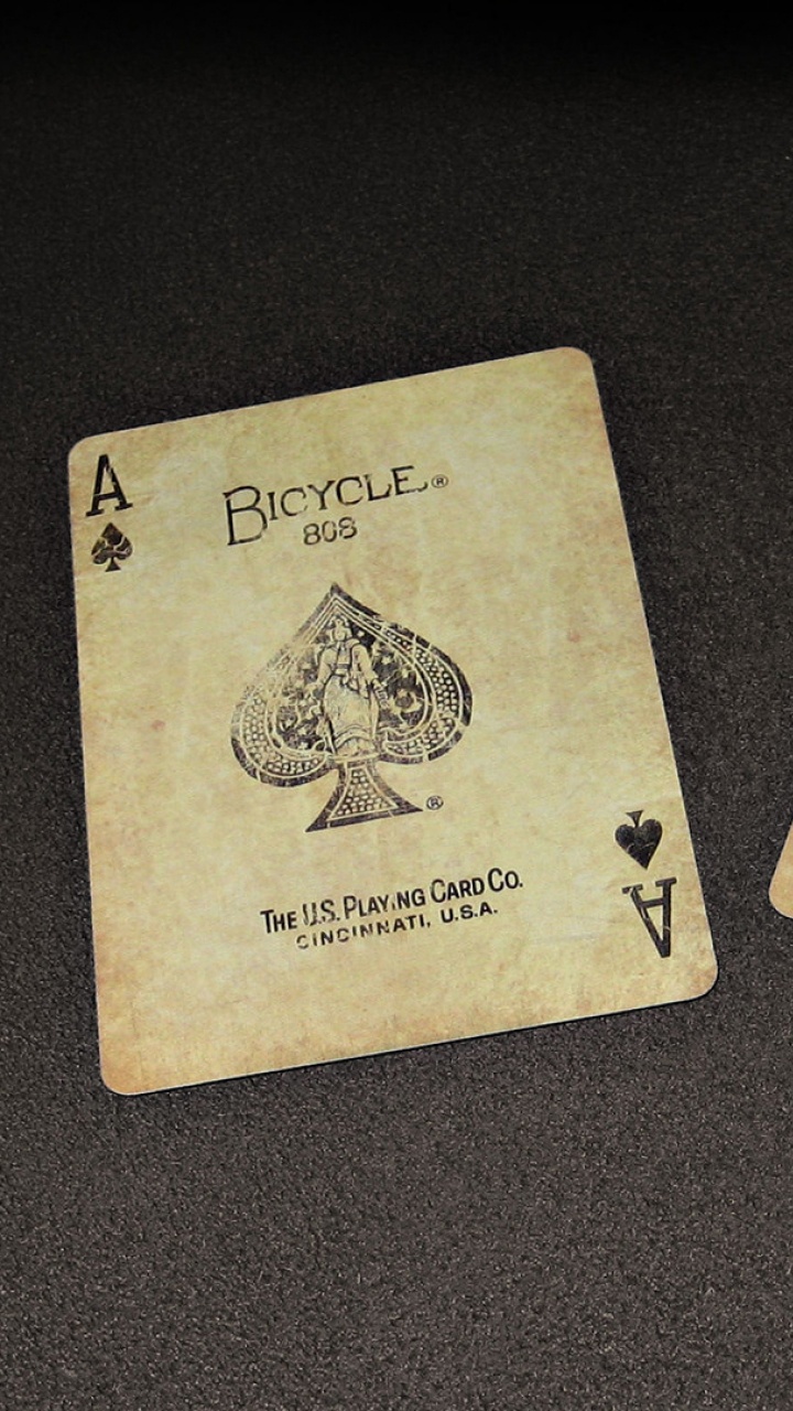 Обои игральная карта, Джокер, туз, текст, бумага в разрешении 720x1280