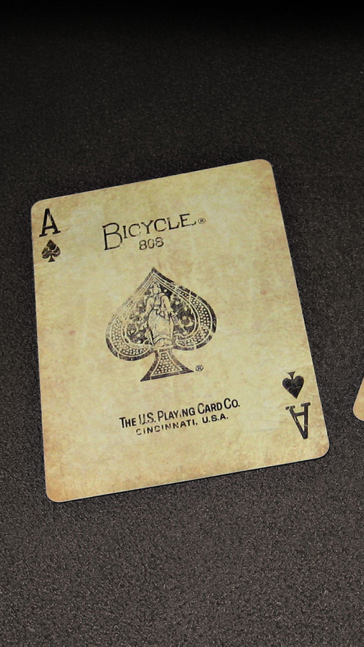 Обои игральная карта, Джокер, туз, текст, бумага в разрешении 750x1334