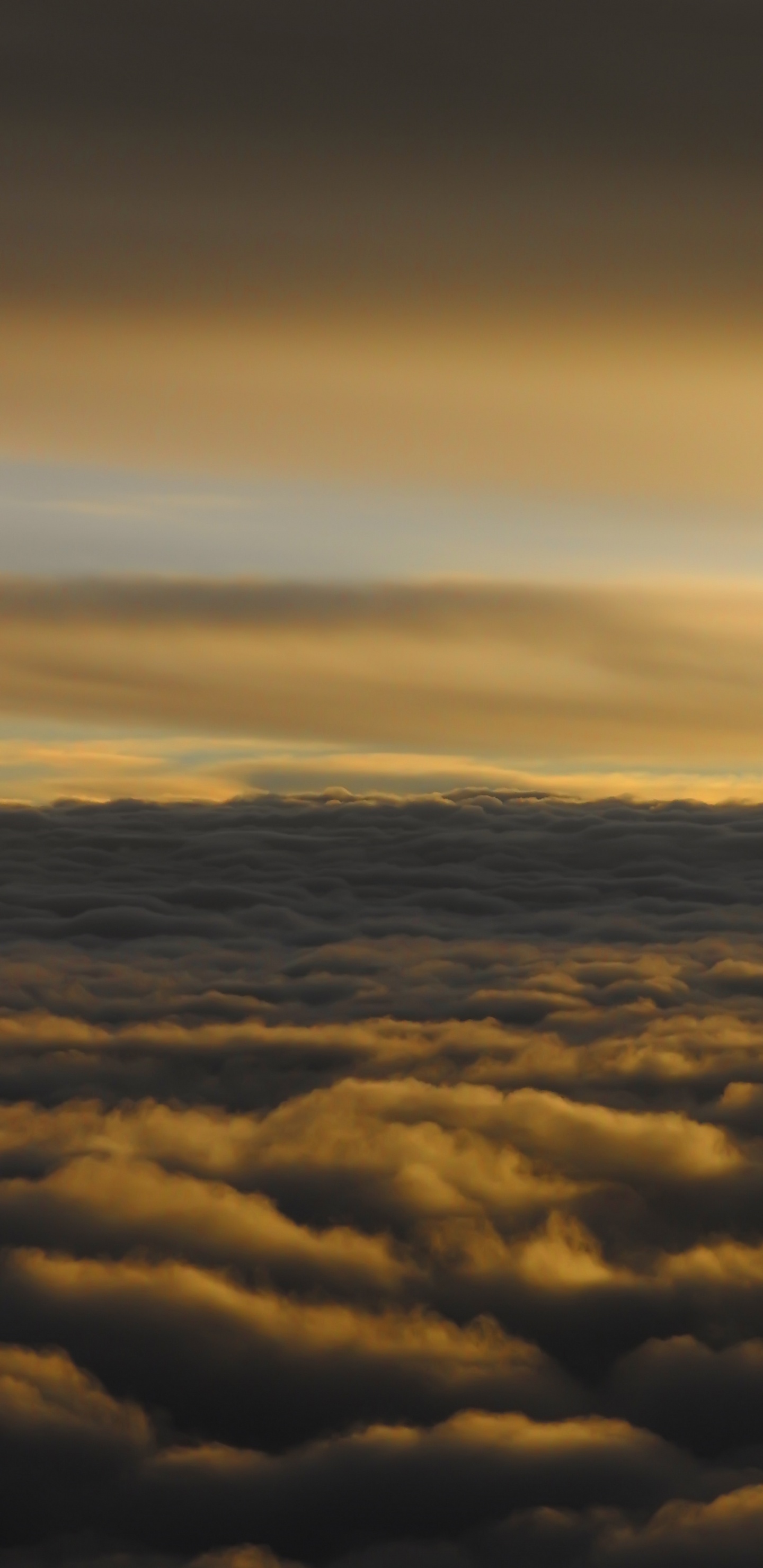 Обои закат, облако, горизонт, атмосфера, дневное время в разрешении 1440x2960