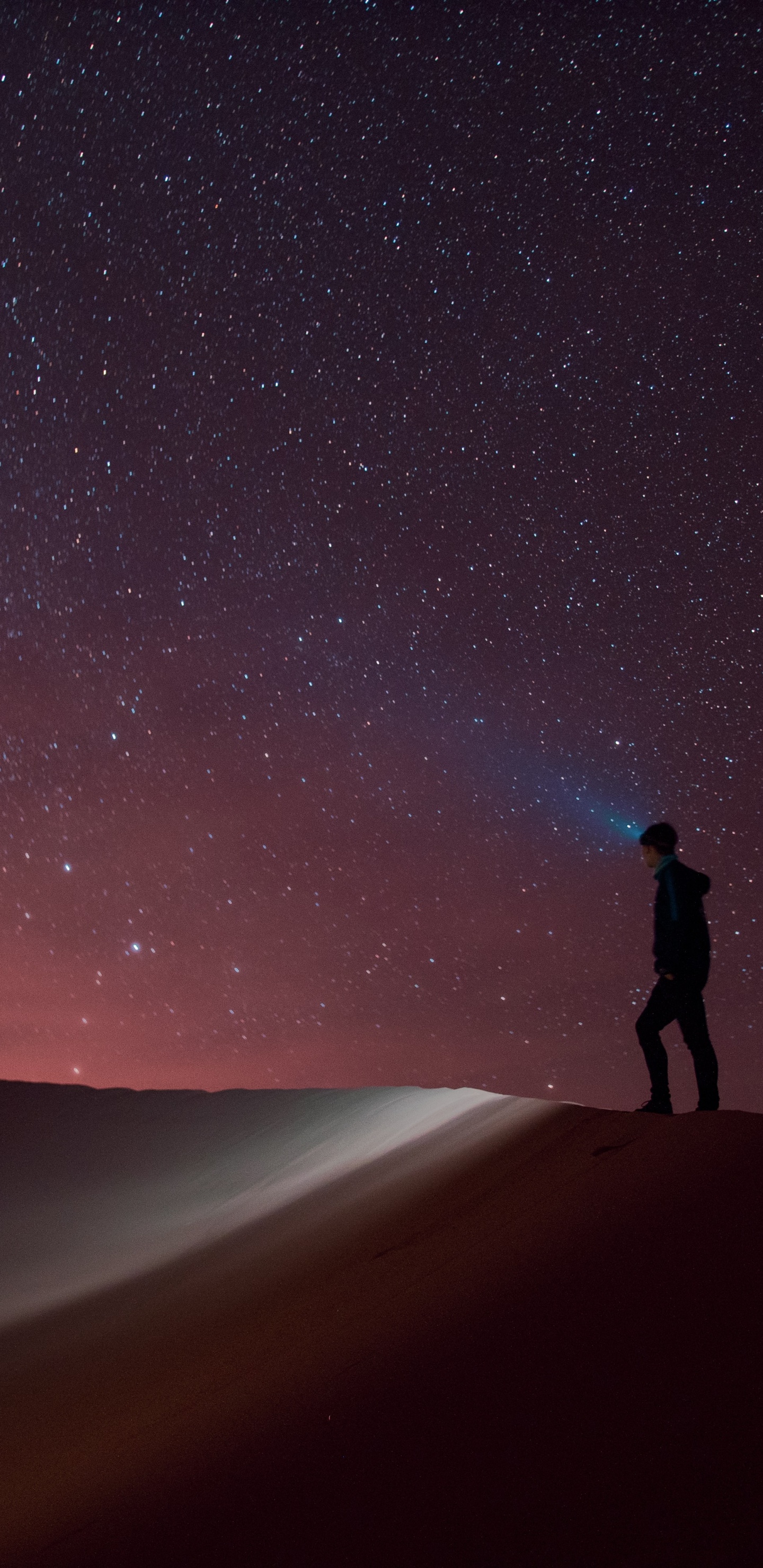 Обои ночь в пустыне, сжи, пустыня сахара, макарон, Пустыня Алжира, Лут пустыня в разрешении 1440x2960