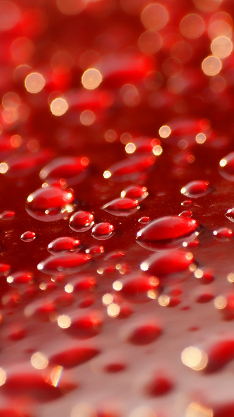 Обои вода, жидкий, жидкость, пурпурный цвет, узор в разрешении 750x1334