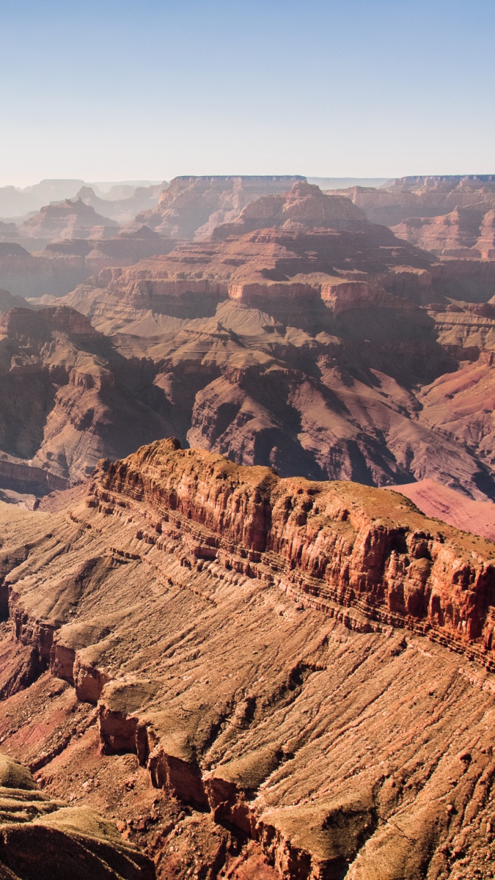 Обои большой каньон, Гранд Каньон Виллидж, каньон антилопы, национальный парк, бесплодные земли в разрешении 720x1280