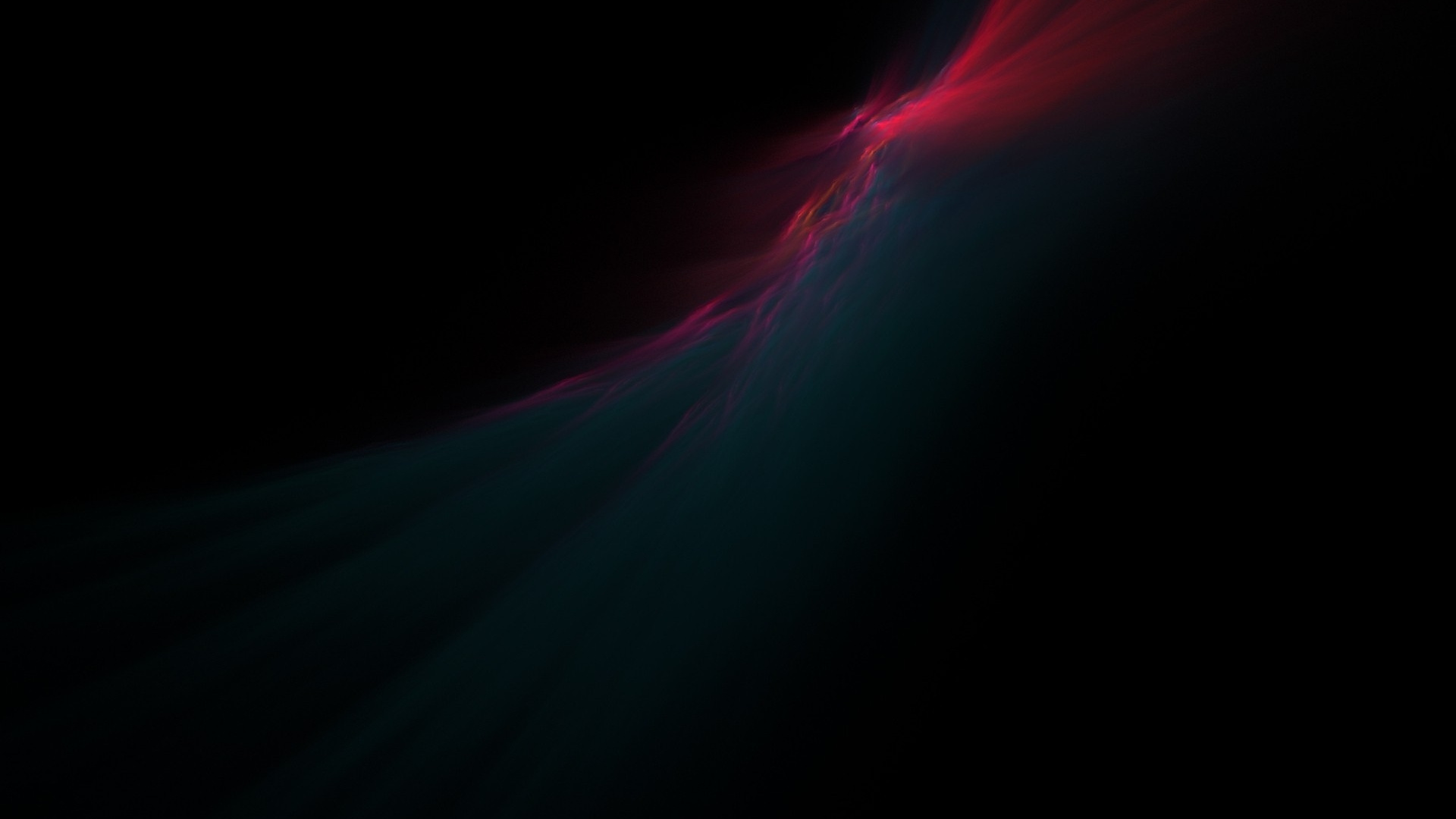 Обои свет, космос, атмосфера земли, линии, microsoft windows в разрешении 1920x1080