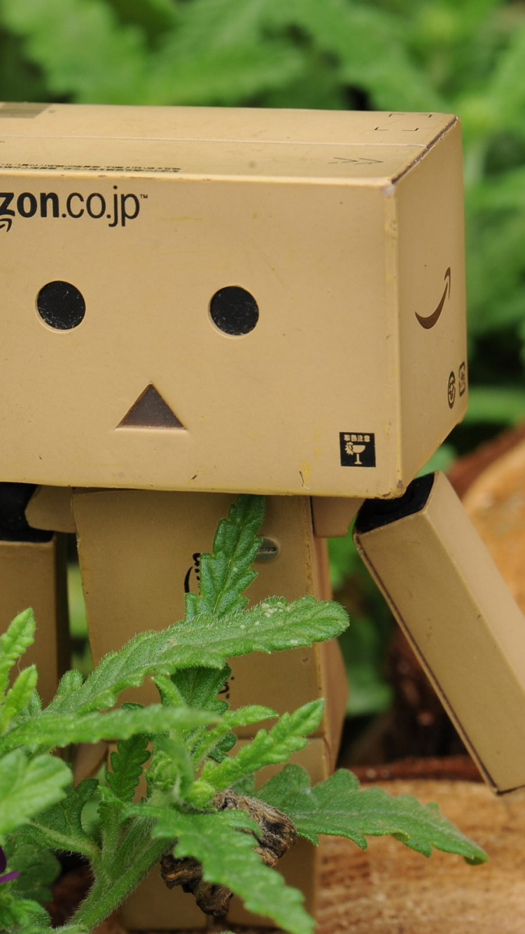 Обои робот, растение, растения, Флора, цветы в разрешении 750x1334