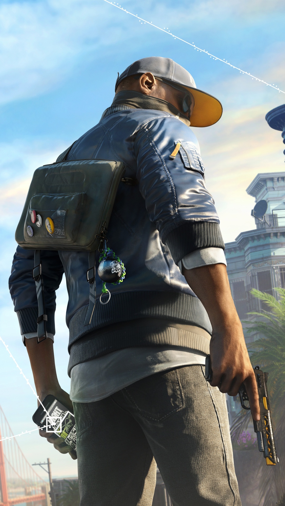 Обои Watch Dogs 2, ubisoft, xbox one, город, компьютерная игра в разрешении 1080x1920