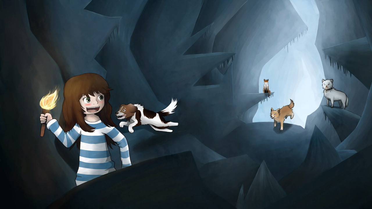 Обои иллюстрация, снимок, забава, арт, мультик в разрешении 1280x720