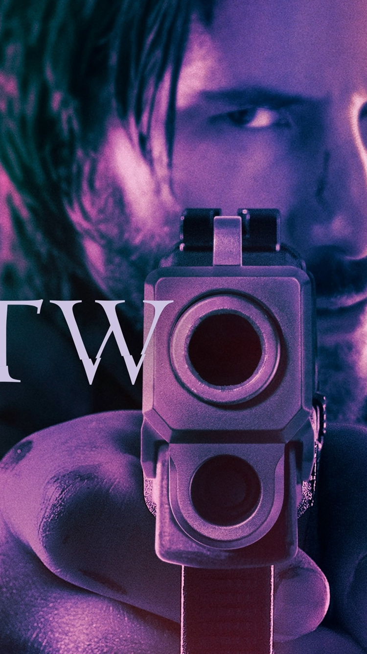 Обои Джон Фитиль, пурпур, пурпурный цвет, фильм, Blu-ray диск в разрешении 750x1334