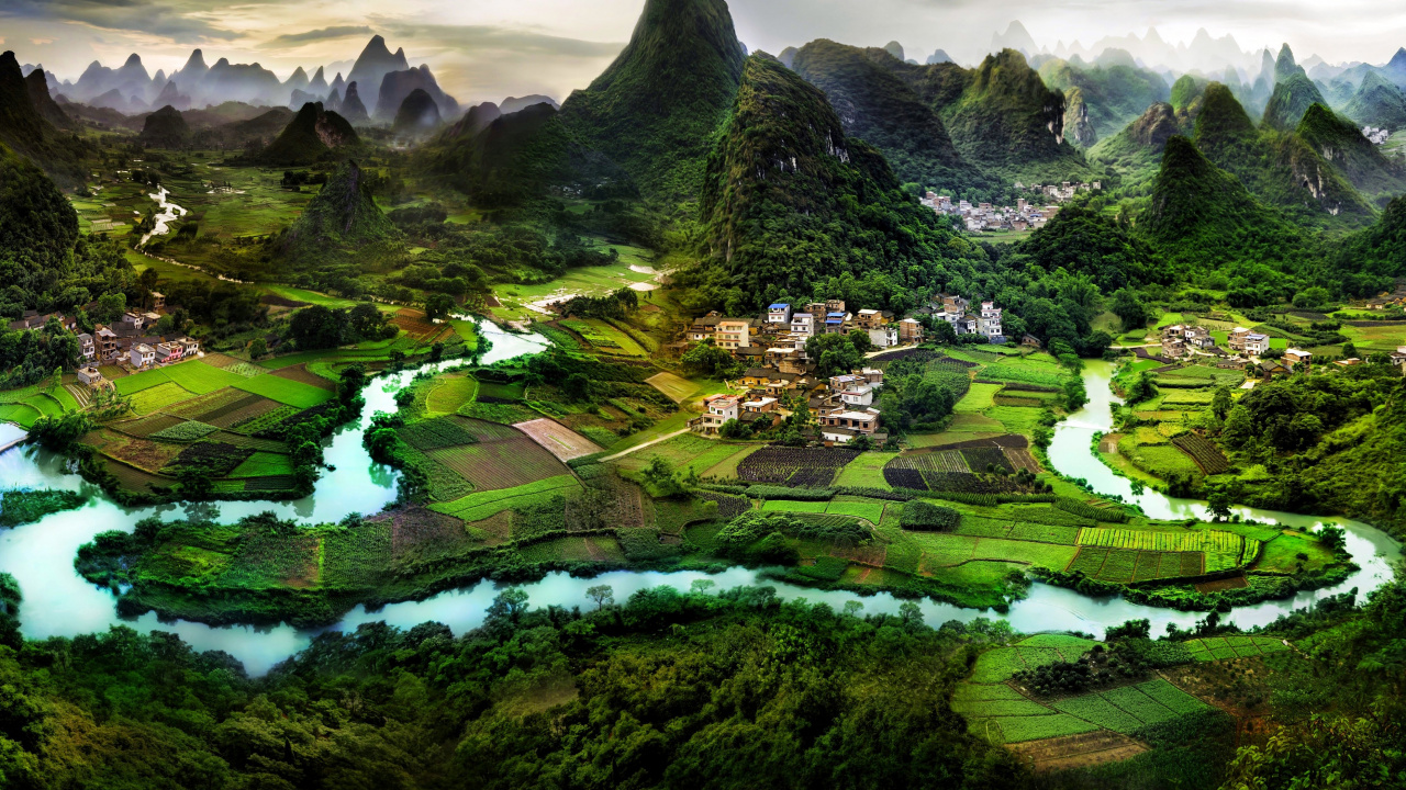 Обои природа, природный заповедник, пейзаж, пейзажи гор, горная станция в разрешении 1280x720