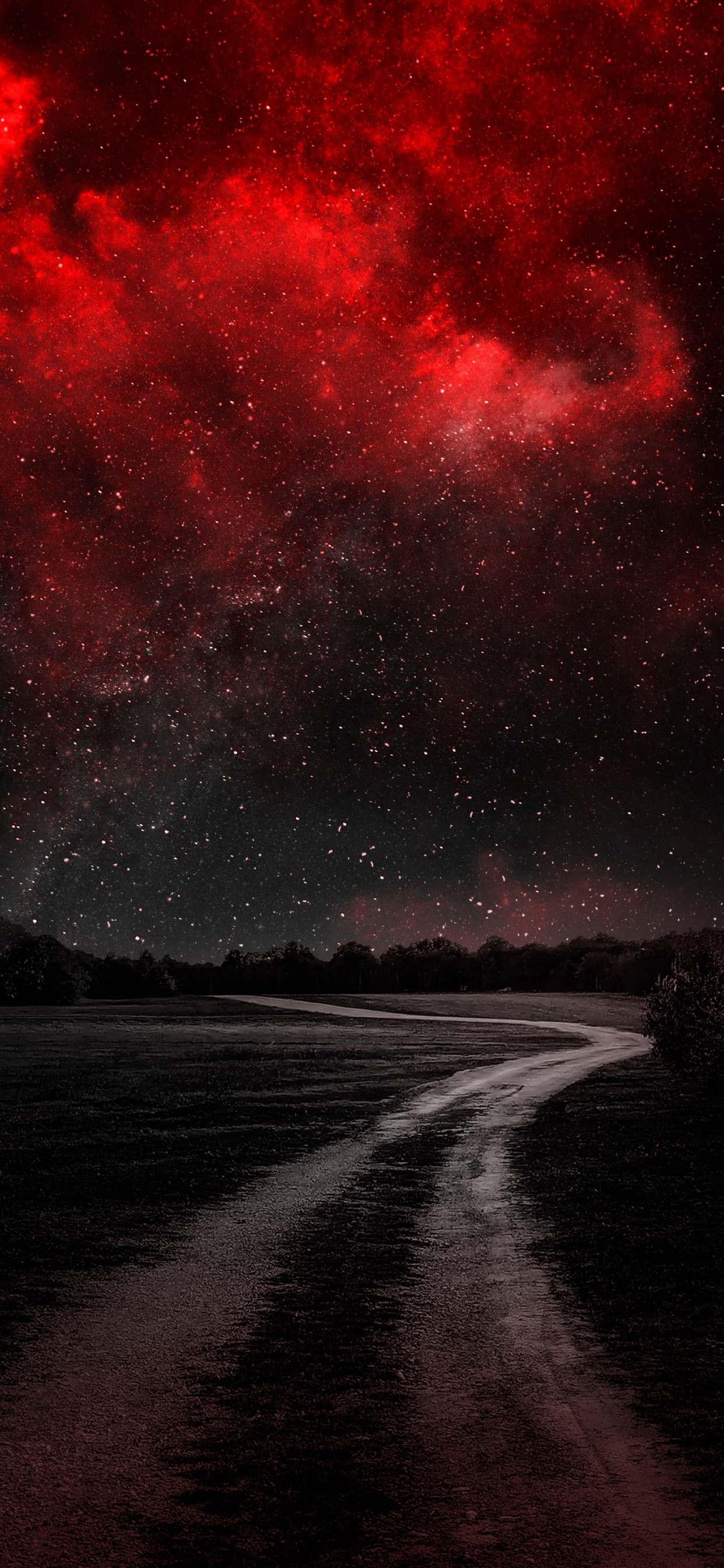 Обои вода, облако, атмосфера, природа, природный ландшафт в разрешении 1242x2688