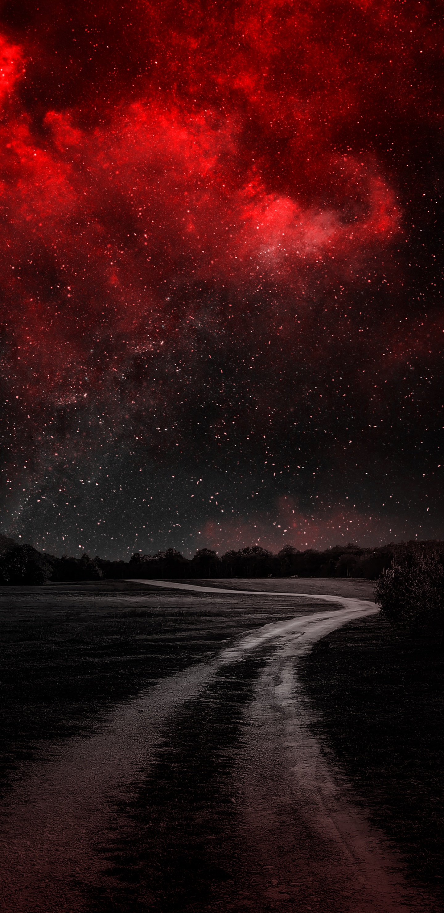 Обои вода, облако, атмосфера, природа, природный ландшафт в разрешении 1440x2960