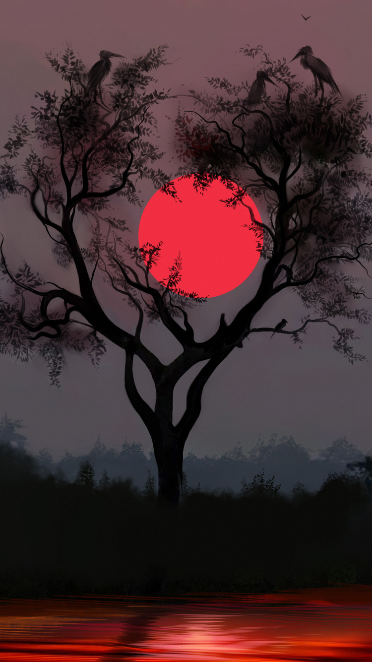 Обои ютуб, Гуруваюраппан, Лирика, растение, атмосфера в разрешении 750x1334