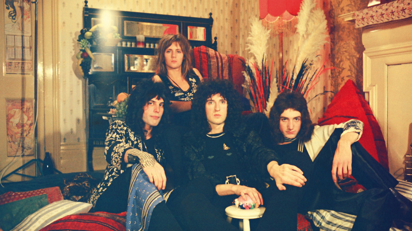 Обои Брайан Мэй, Королева, событие, забава, Мы-чемпионы в разрешении 1366x768