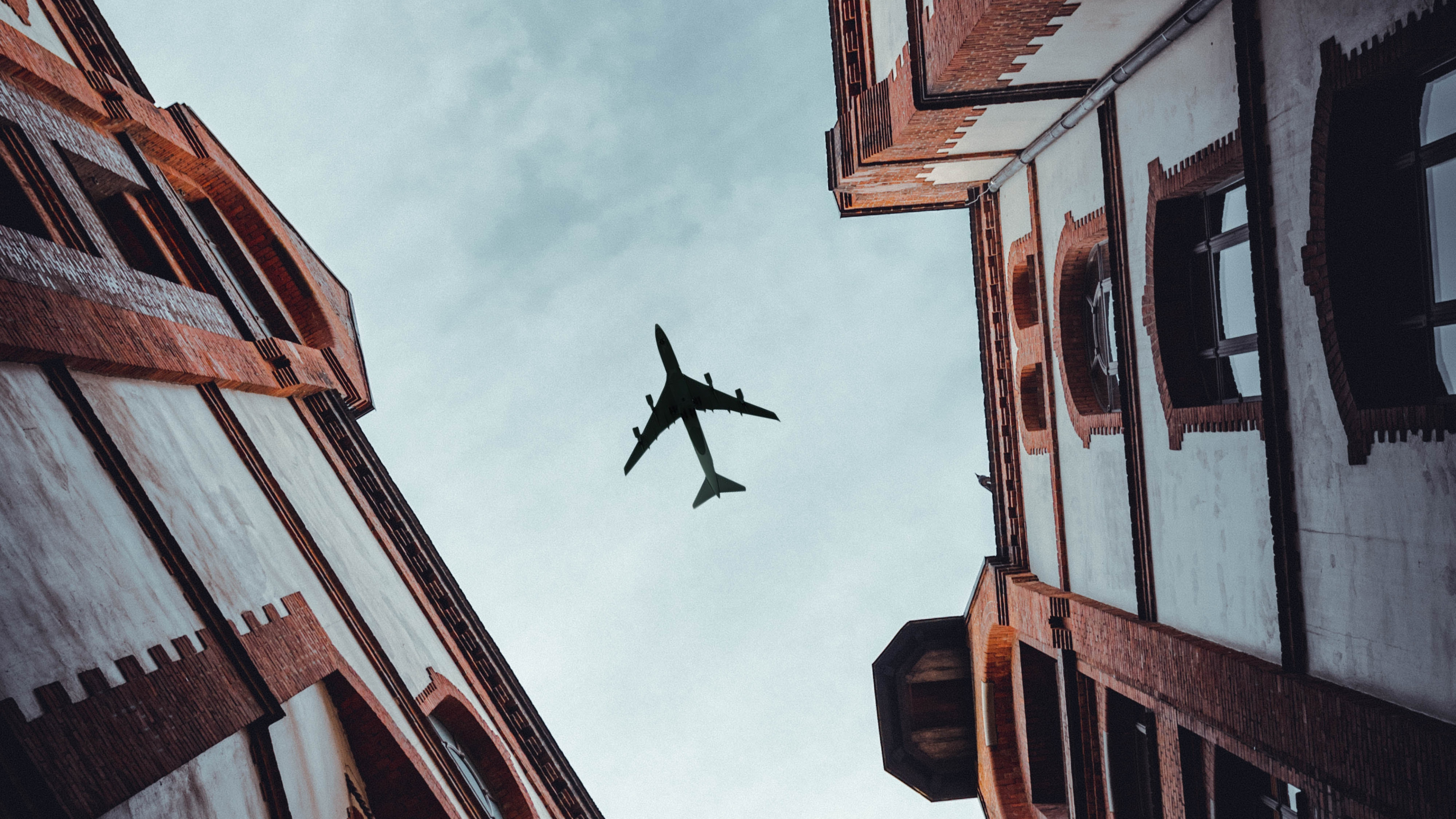 Обои здание, архитектура, улица, Хаус, дом в разрешении 3840x2160