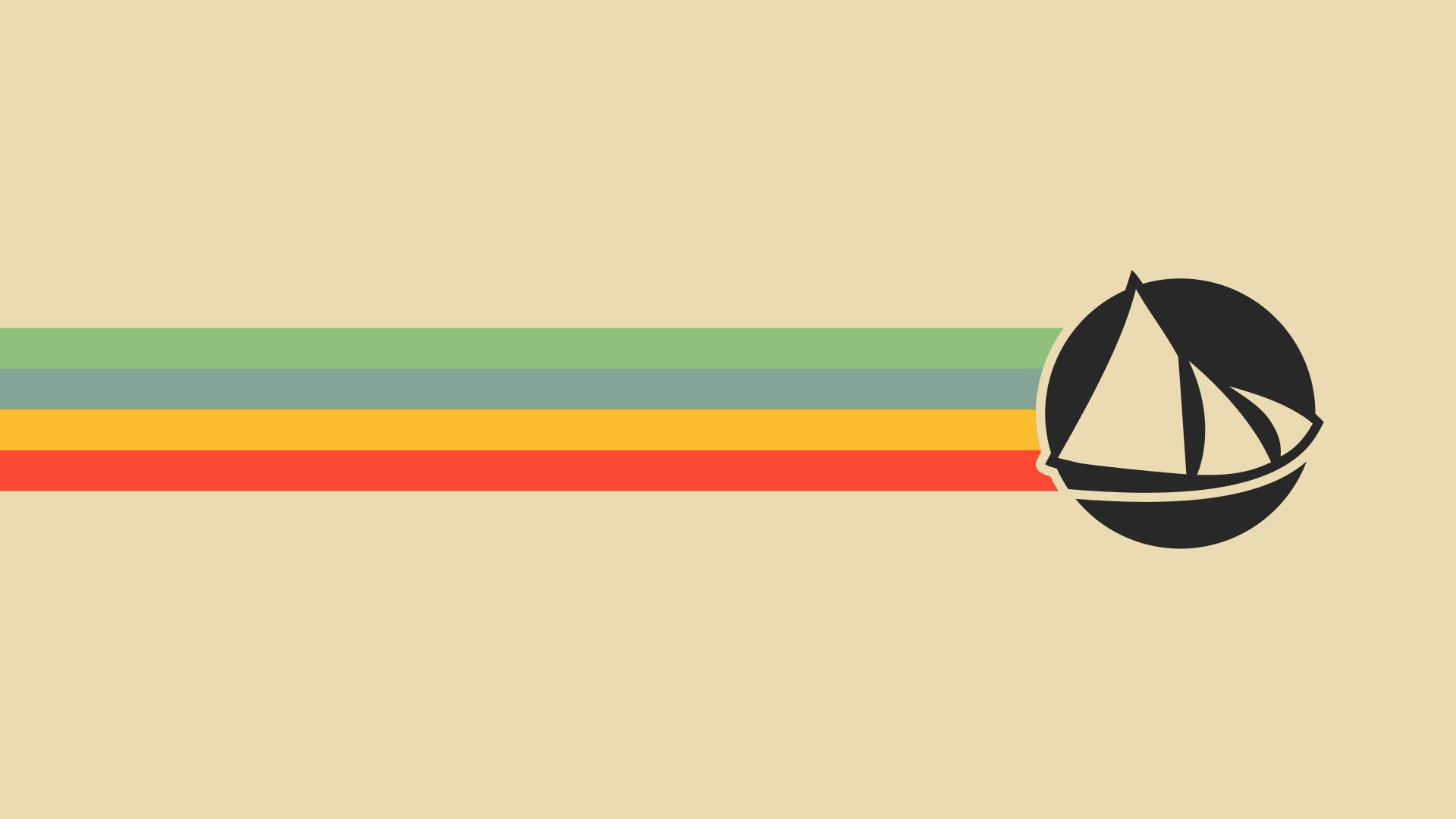 Обои красочность, судно, графика, иллюстрация, перевозка воды в разрешении 1920x1080