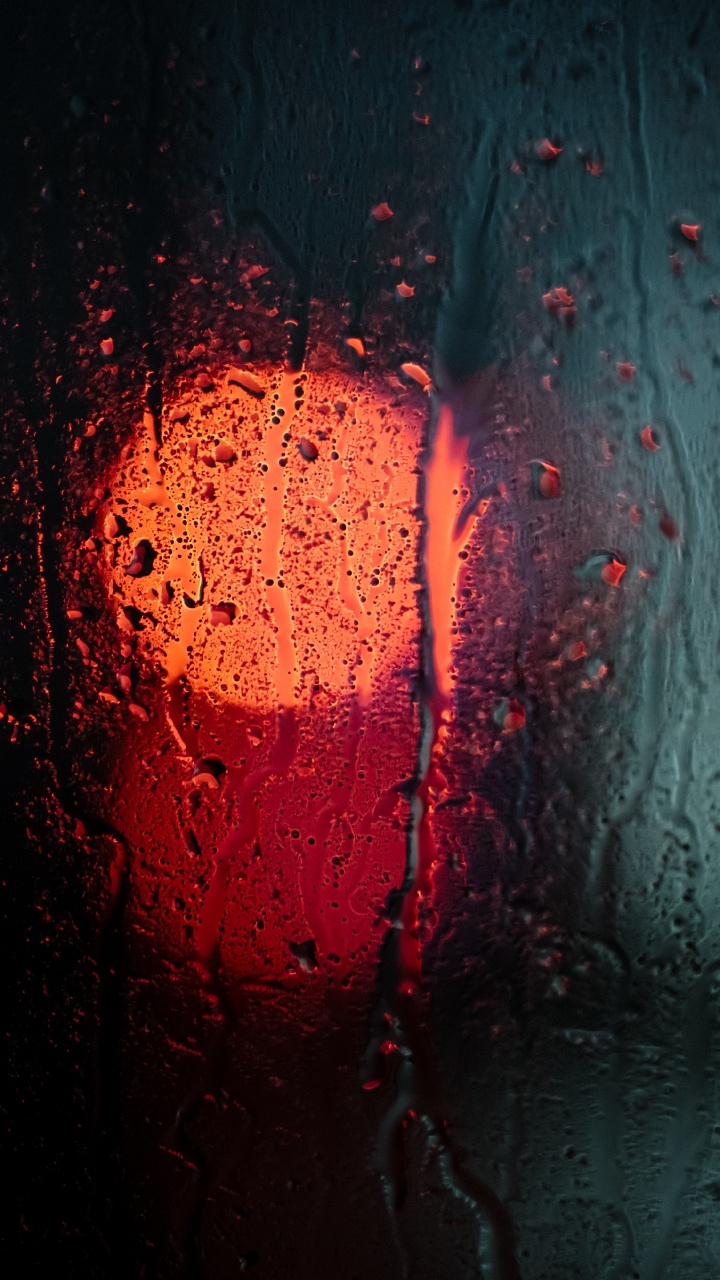 Обои красный цвет, вода, свет, темнота, космос в разрешении 720x1280