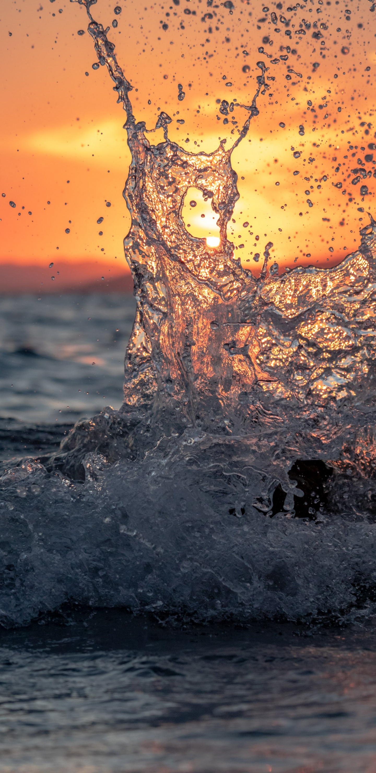 Обои вода, наука, физика, атмосфера, жидкий в разрешении 1440x2960