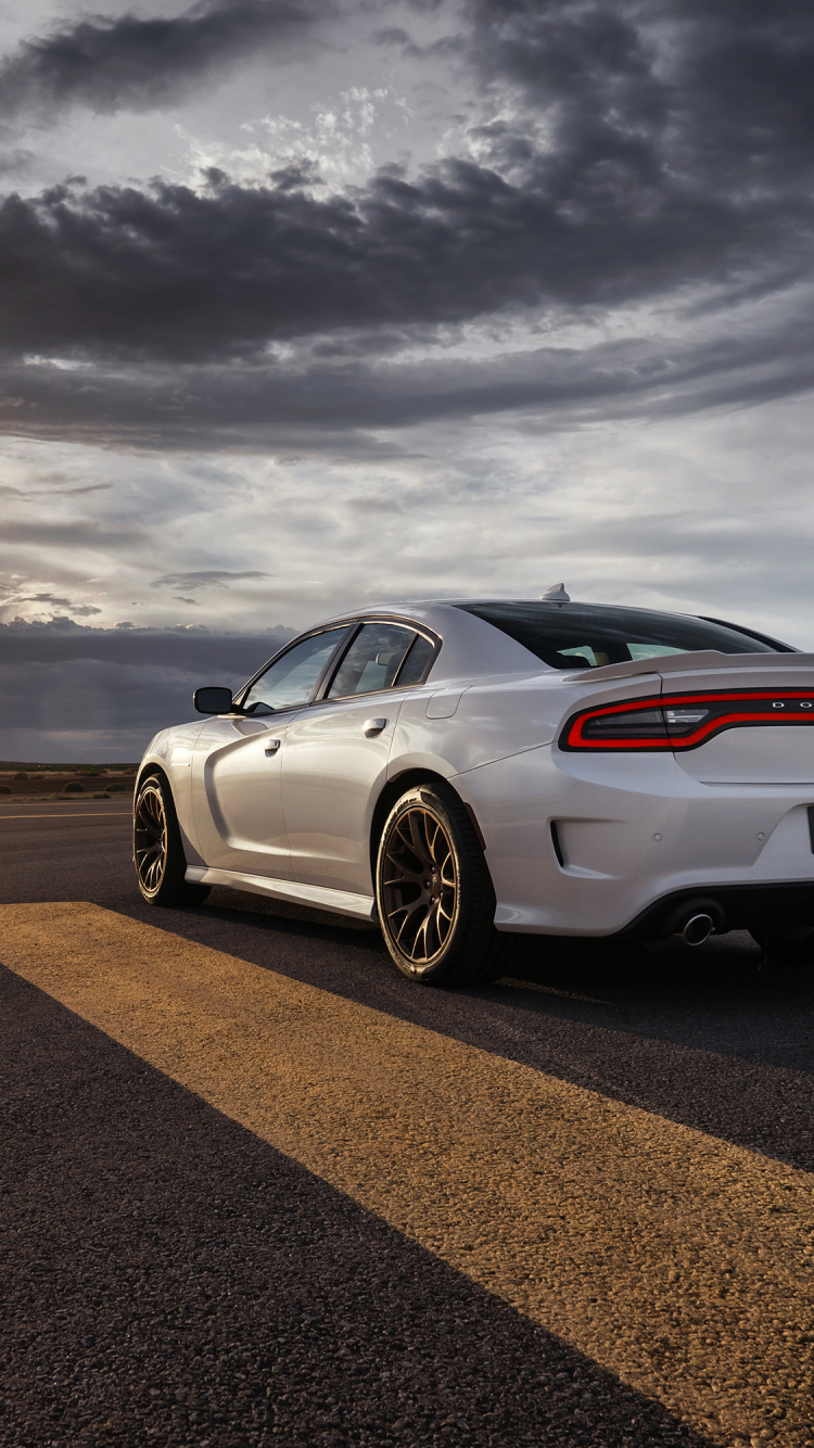 Обои dodge, авто, суперкар, спорткар, 2018 Додж Чарджер в разрешении 750x1334