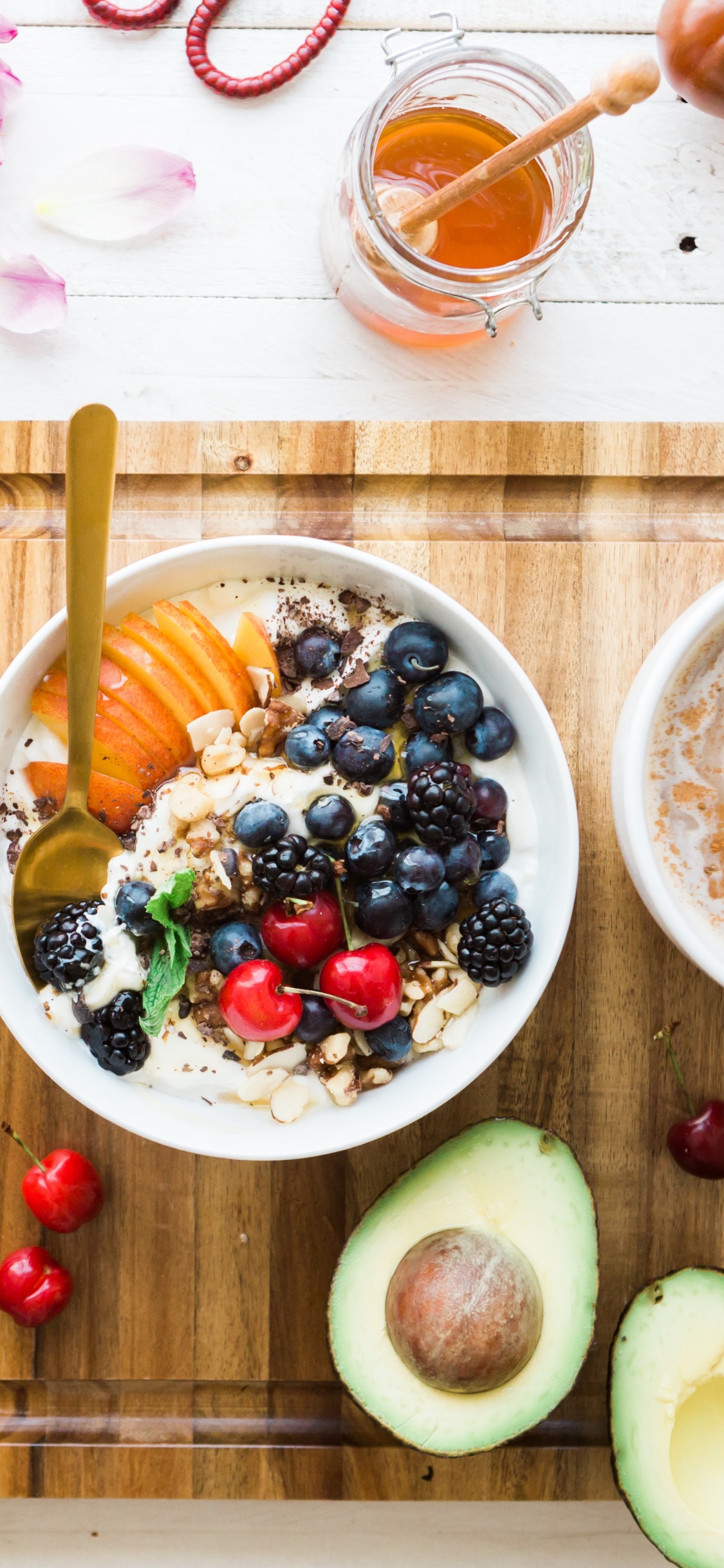 Обои здоровье, здоровая диета, еда, блюда, пища в разрешении 1125x2436