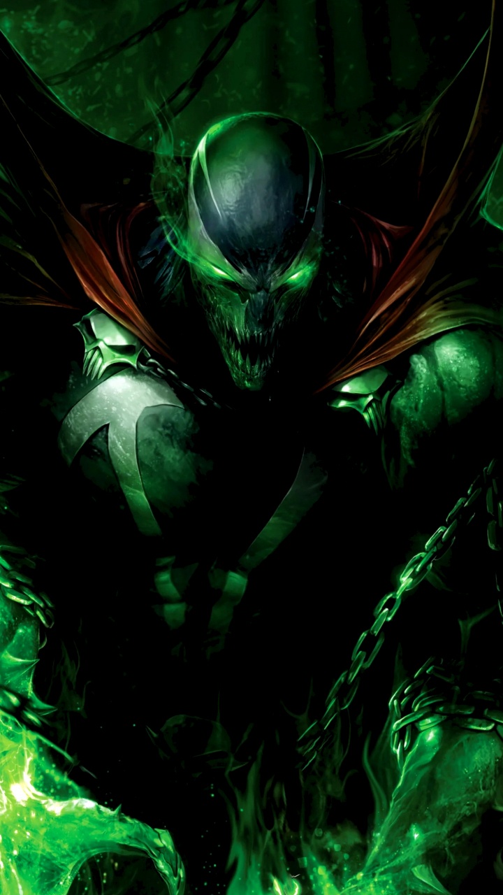 Обои спаун комиксы, спавн 284, порождение, спавн воскрешение 1, спавн 321 в разрешении 720x1280