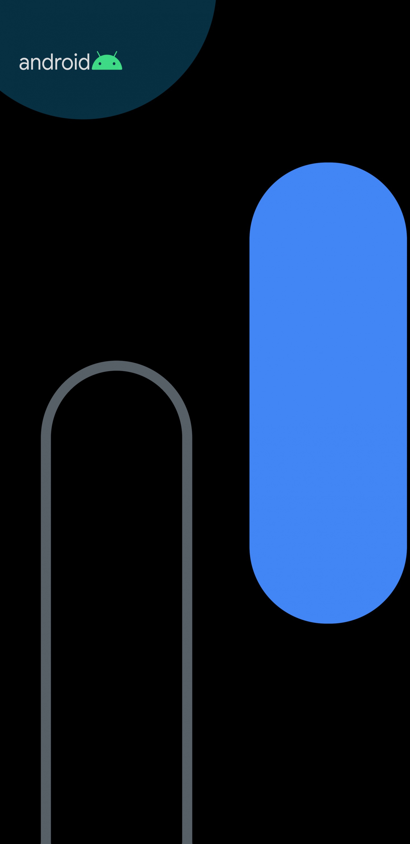 Обои Google, Google Pixel 4, геометрия, математика, линия в разрешении 1440x2960