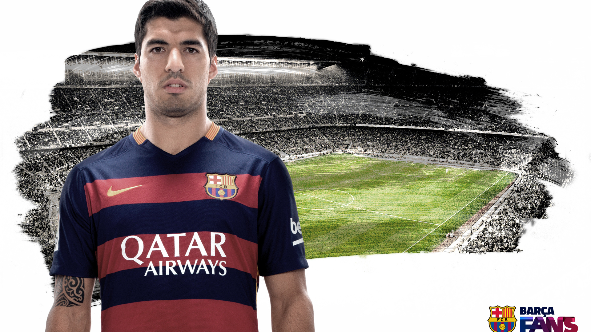 Обои ФК Барселона, Джерси, игрок, вершина, спортивные объекты в разрешении 1920x1080