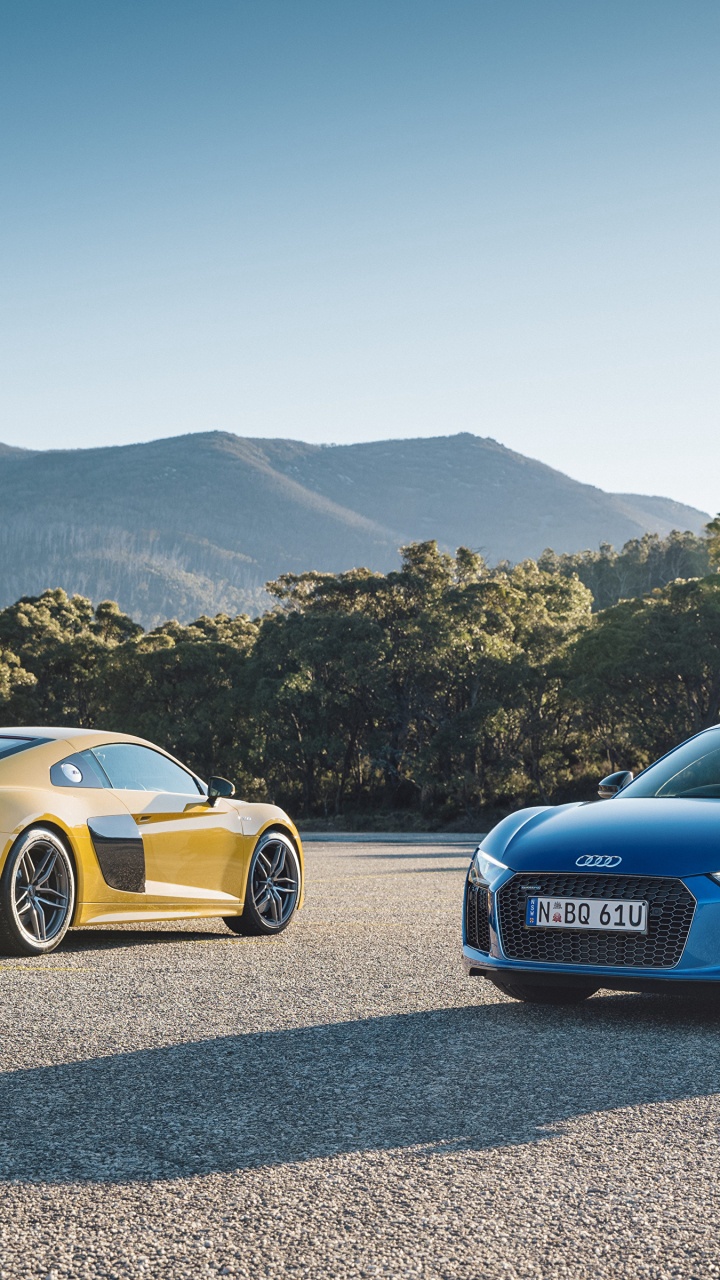 Обои audi r8, спорткар, авто, audi, Ауди Спорт ГмбХ в разрешении 720x1280