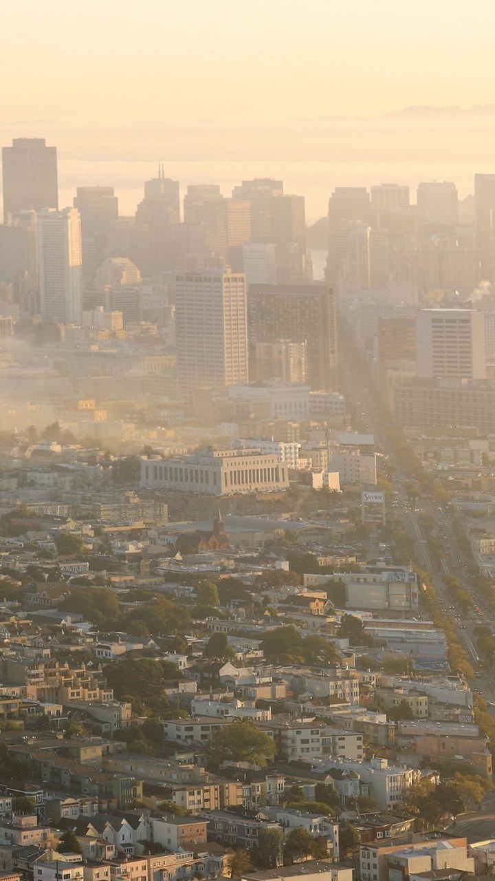 Обои Твин Пикс, городской пейзаж, городской район, метрополия, город в разрешении 720x1280